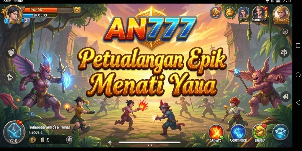 Screenshot AN777 menampilkan aksi seru dalam petualangan yang menegangkan.