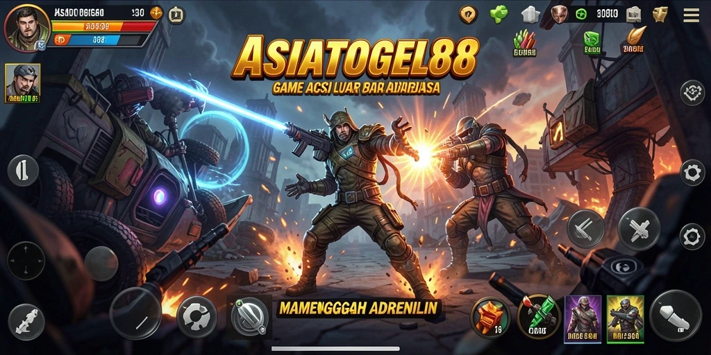 Screenshot gameplay ASIATOGEL88 yang menampilkan aksi seru dan dinamis.