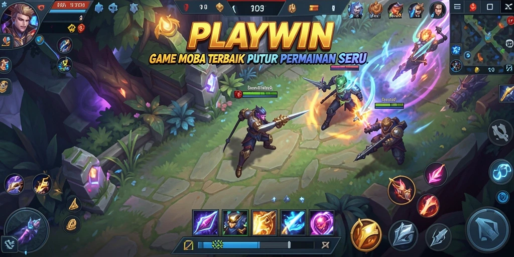 Gameplay seru dari PLAYWIN yang penuh aksi dan strategi.