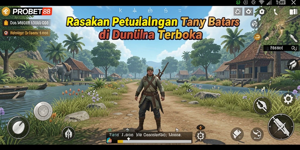 Gameplay Open World yang menakjubkan dan mendebarkan di PROBET88.