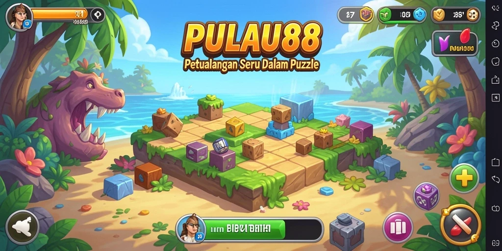 Tampilan gameplay seru dalam PULAU88 yang menantang dan mengasyikan.