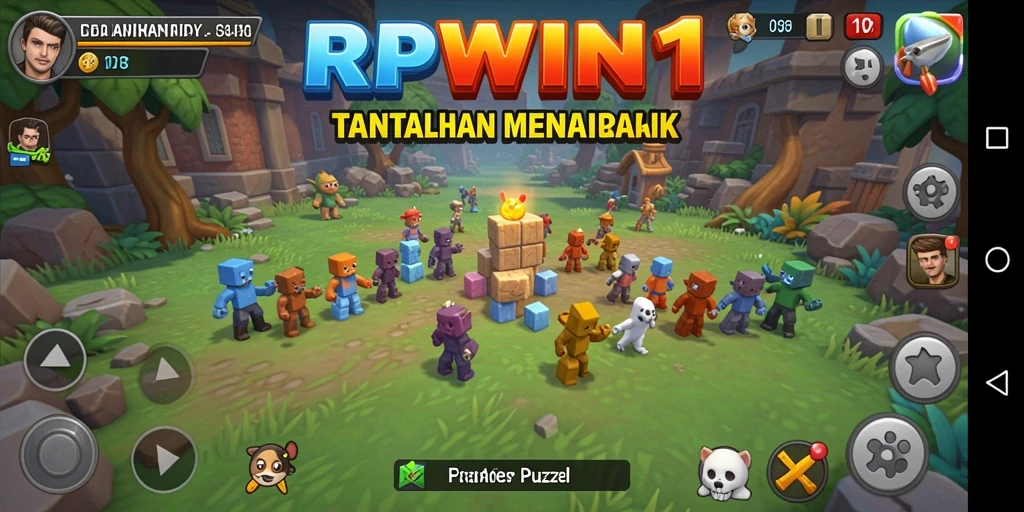 Tampilan menakjubkan dengan gameplay Puzzle yang seru.