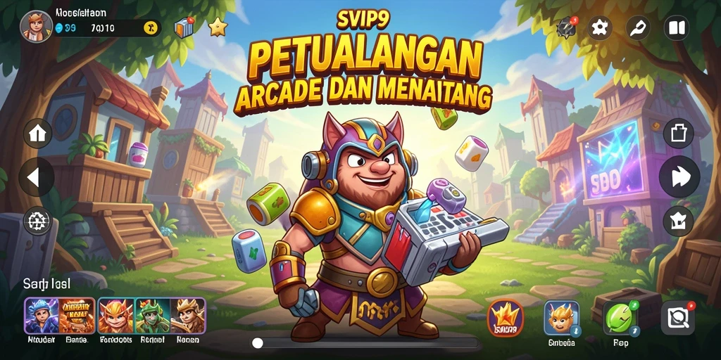 Tampilan menarik dari gameplay SVIP9 yang seru dan penuh tantangan.